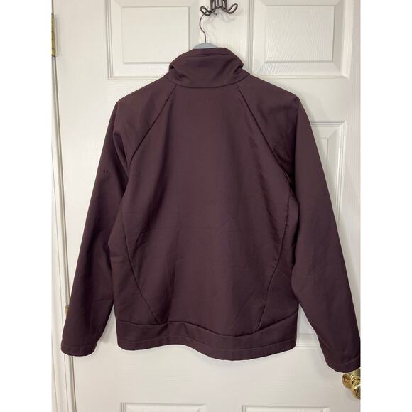 Columbia Valencia Peak Soft Shell Fleece Lined Jacket Pink Burgundy Size Large - Picture 5 of 7